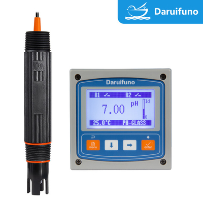 Online PH/ ORP Controller With Differential Signaling Solution Grounding 5-Point Calibration For  Power Plant