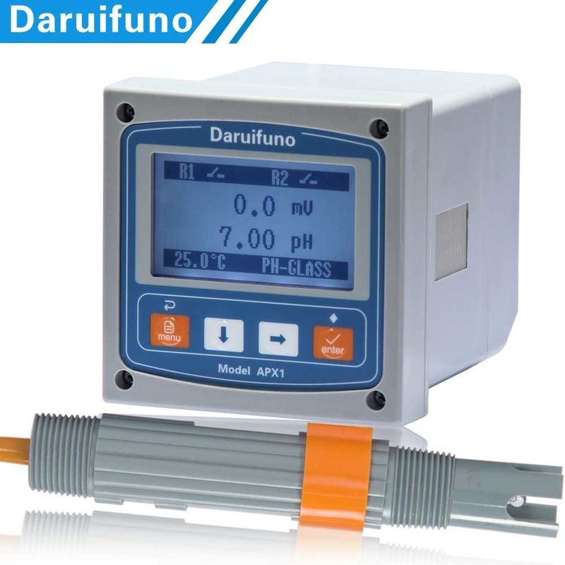 ±2000mV IP66 Industrial Online PH ORP Meter For Continuous Wastewater