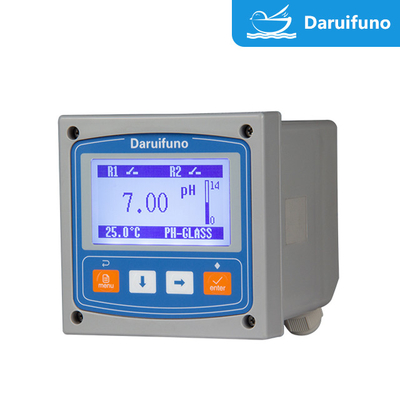 Online PH / ORP Controller With RS485 Two Relays For Sewage Or Drinking Water