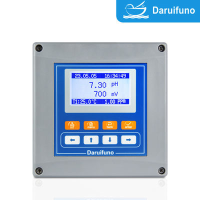 Dule Channels Analog PH And ORP Controller With RS485 For Industrial Wastewater Treatment