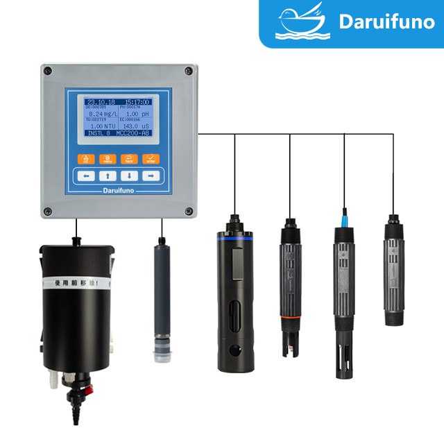 Multi Parameter Digital Water Anlyzer For Connect 1-8 Different Digital ...