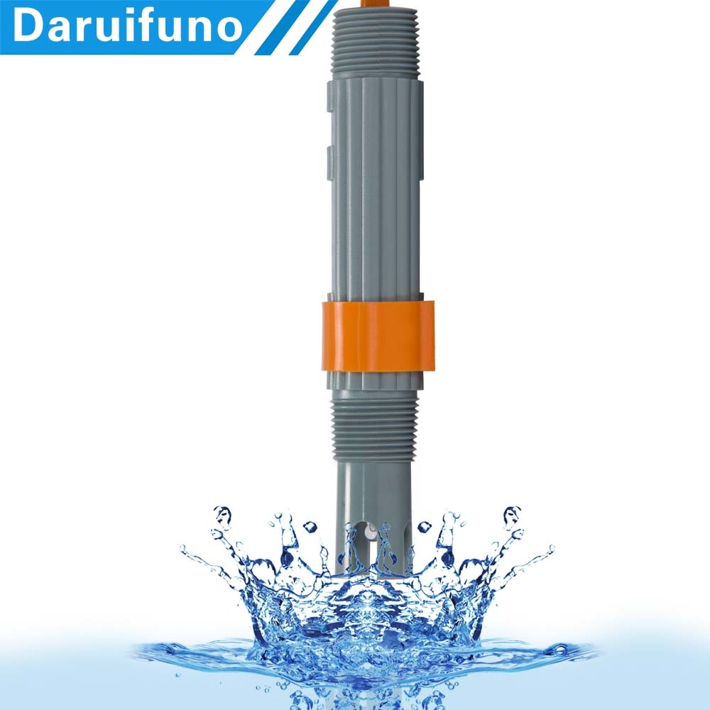 Inline Probe Inlet Double Junction Gel Filled Inline Ph Probe For Industrial Effluent